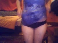 Tricked sister to strip for me